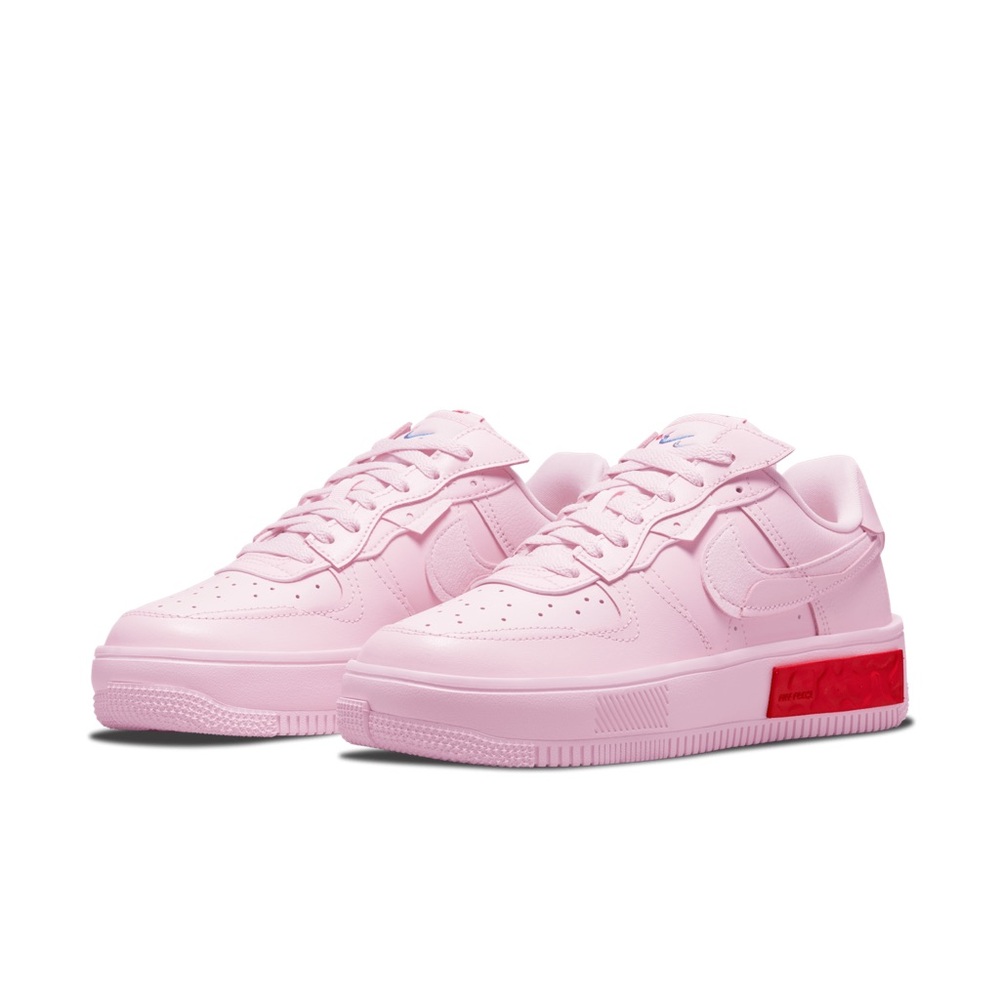 Nike Air Force 1 Fontanka Women's Light Foam Pink Sneakers Gym Shoes